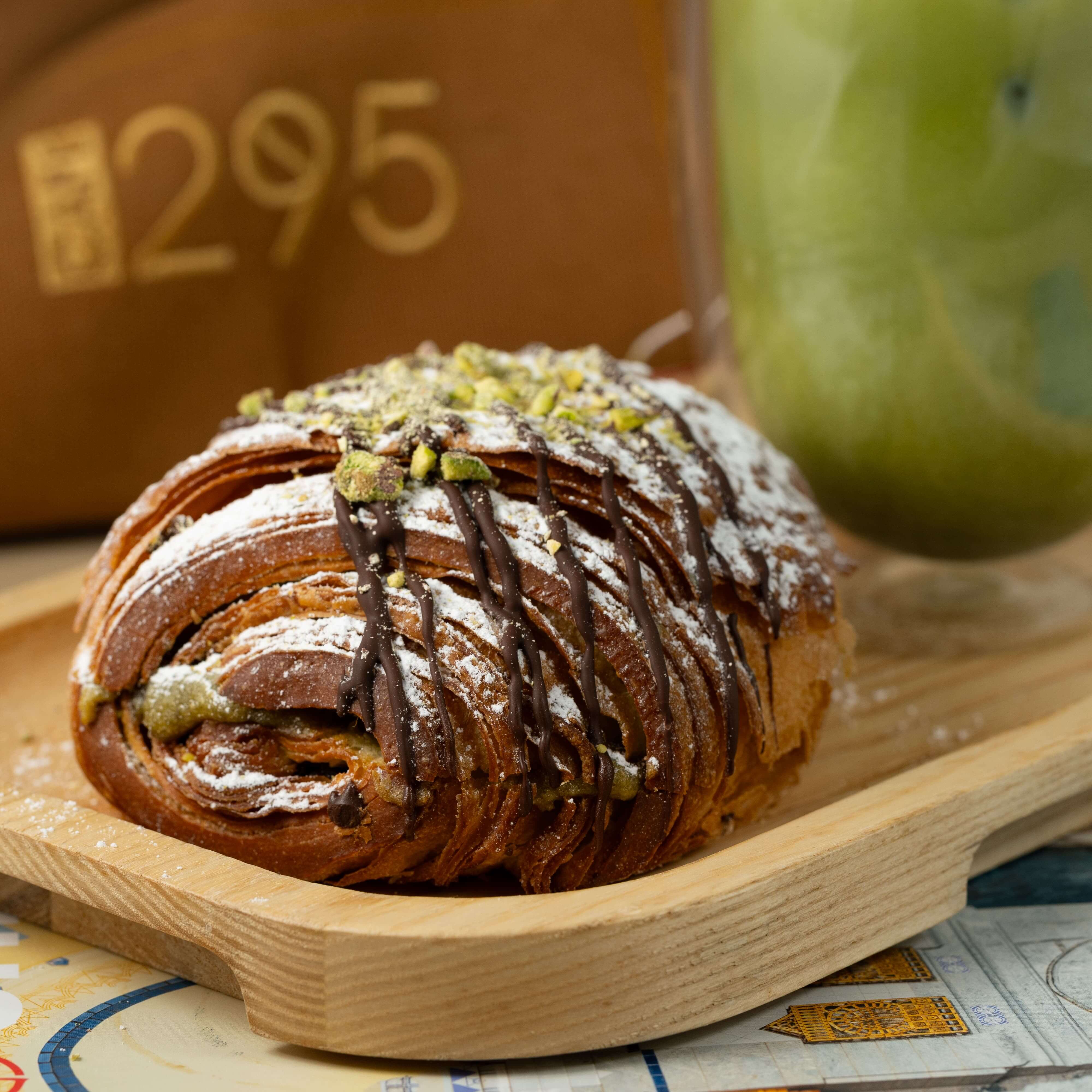 Pistachio Chocolate Croissant